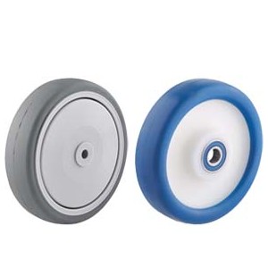 Wheels with stainless ball bearing