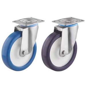 Stainless steel heavy duty rollers up to 1000 kg